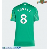 Maglie da calcio Newcastle United Sandro Tonali #8 Seconda Maglia Femminile 2025-26 Manica Corta